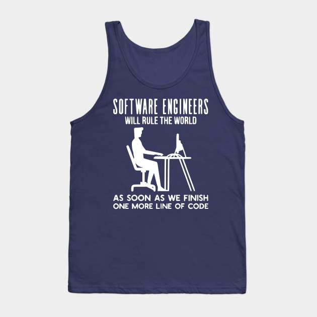 Programmer Funny Gift Idea Tank Top by Humorable